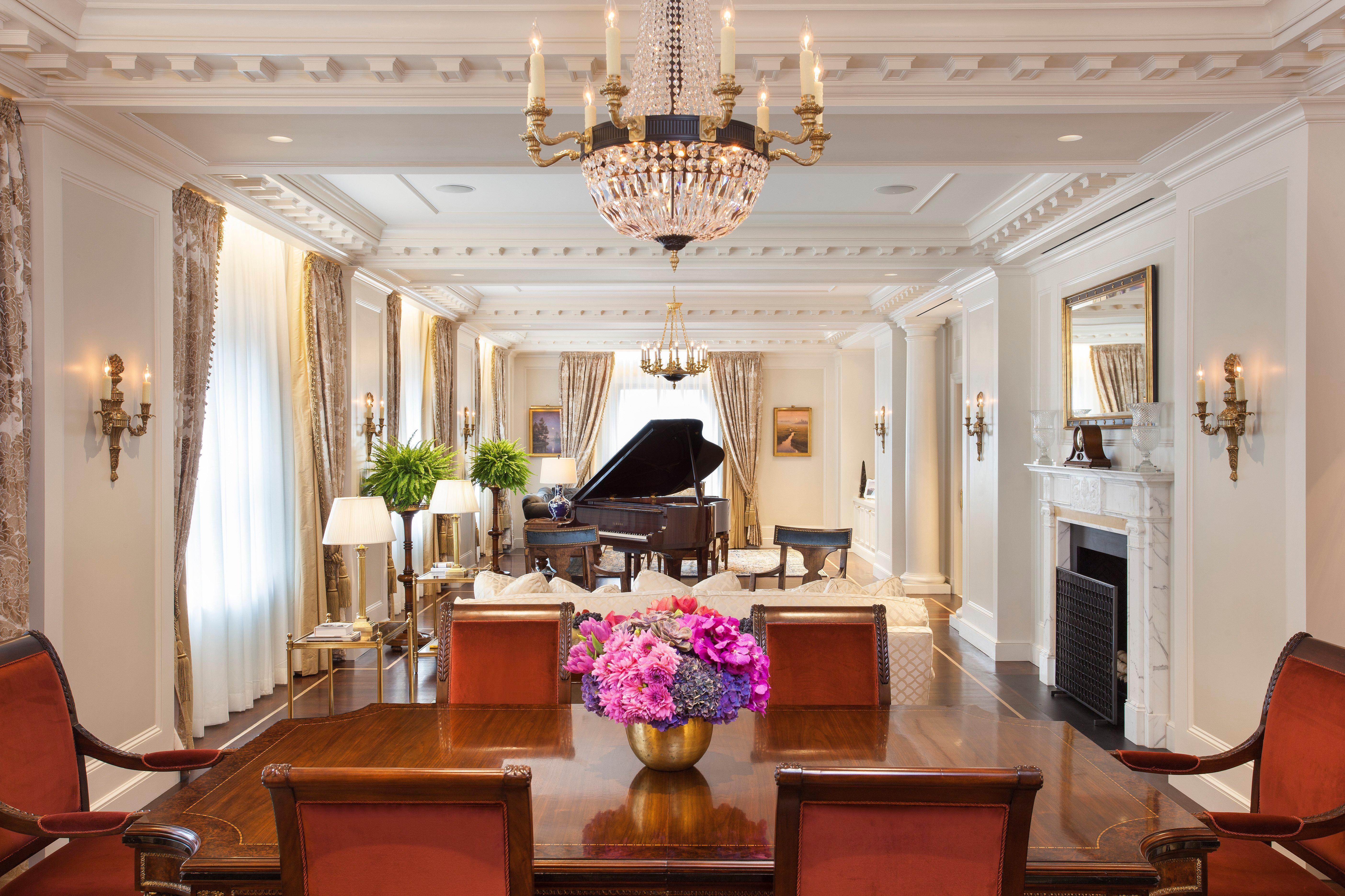 Intercontinental New York Barclay Hotel By Ihg Exterior foto The living room of the Vice Presidential Suite